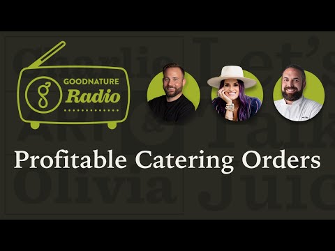 Profitable Catering Orders - Offering catering as a juice bar