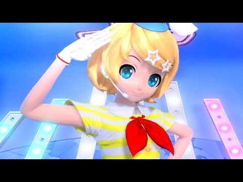 Hatsune Miku: Project DIVA Future Tone - [PV] "Tricolore Airline" (Rin ver.) (Romaji/English Subs)