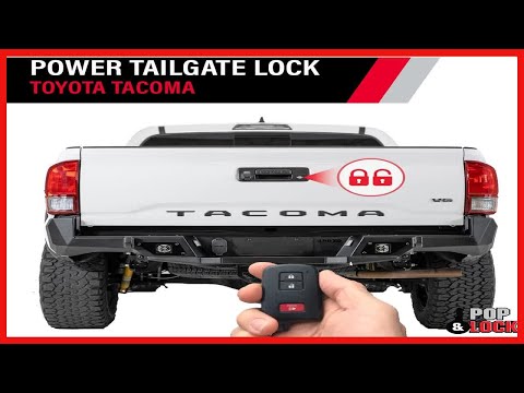 POP & LOCK - Heavy Duty Power Tailgate Lock with Plug and Play T-Harness