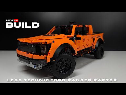 LEGO TECHNIC FORD RAPTOR | LEGO COMPATIBLE KNOCKOFF | ASMR | SPEEDBUILD |