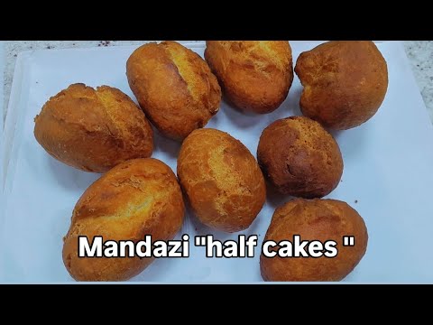 HOW TO MAKE MANDAZI "half cakes"