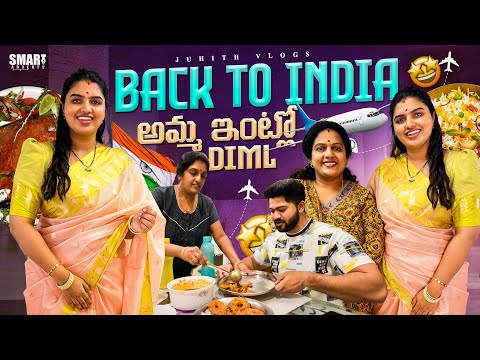 We are Back to India🇮🇳అమ్మ ఇంట్లో మా Day in my Life😍|Family Reunion & Indian Food|Back to Bangalore|