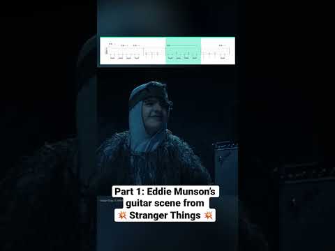 How EPIC was this guitar scene from Stranger Things? #metallica #strangerthings #eddiemunson #guitar