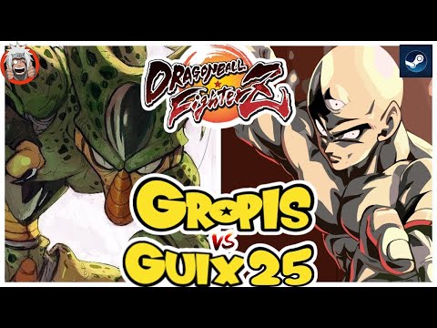 DBFZ Gropis vs Guix_25 (Baby2, Cell, A21) vs (Tien, A21LC, Beerus)