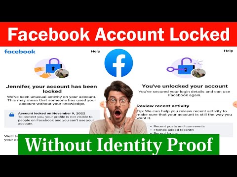 How To Unlock Facebook Account 2022 | Facebook Your Account Has Been Locked 2022