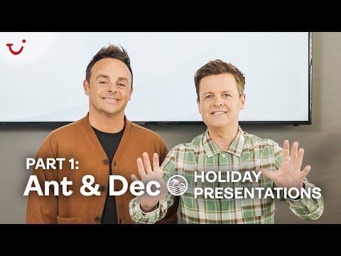 Planning a holiday with our Happiness Ambassadors, Ant & Dec | Part one | TUI