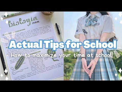 Stop Wasting Your Time At School ! (Tips to Maximize Your Time at School)