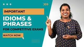 Important IDIOMS & PHRASES for Competitive Exams | BANK EXAM TIPS | LEARN FROM IBS FACULTIES