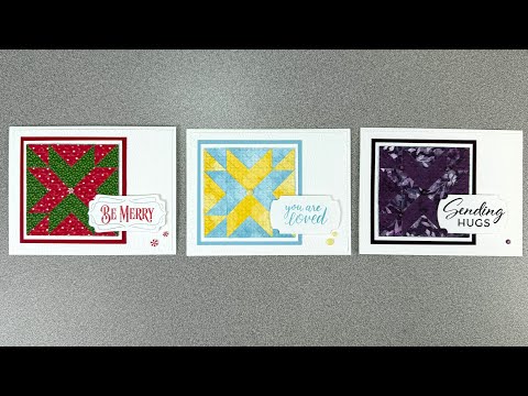 Barn Quilt Card - Mystery Stamping Revealed - 12-4-24