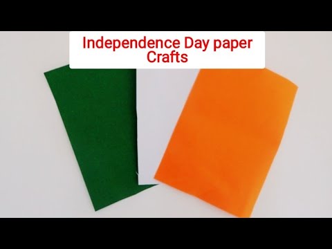 Independence Day paper Crafts/Independence Day craft ideas/Tricolor crafts/Tricolor soldier's craft