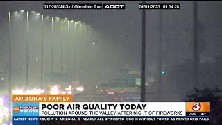 Poor air quality reported around Phoenix area after night of fireworks