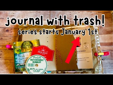 What is a JUNK Journal? Trashy Junk Journal Series | Junk Journaling for Beginners