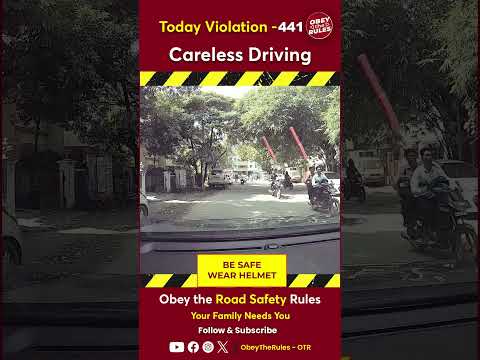 Today Violation 441 - Stay safe on your ride—wear a helmet #otr #roadsafetyfirst #drivesafe