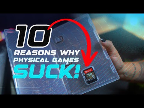 Top 10 reasons WHY physical games SUCK! Pros and Cons!