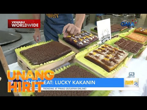 Kakanin na pampasuwerte sa 2025?! | Unang Hirit