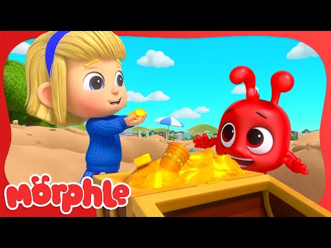 Treasure Hunt: Race for Gold in Petport | Morphle TV #shorts | Fun Kids Cartoon