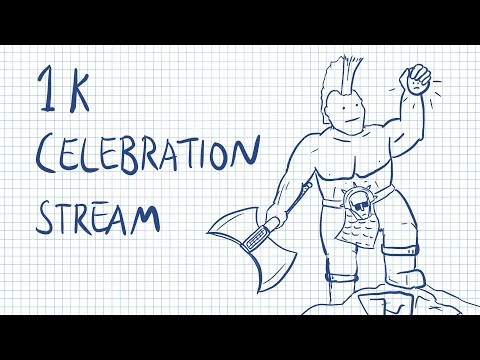 Youtube celebration on Twitch, Let's animate a fyreslayer and Q&A