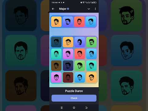 24 October- Major Puzzle Durov Solved Today #airdrop #major #free2earn #telegramgame