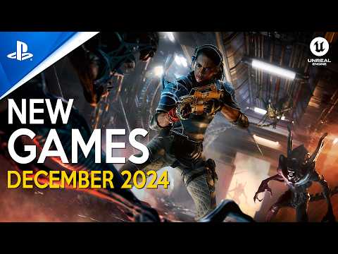 NEW GAMES coming in DECEMBER 2024 with Crazy NEXT GEN Graphics