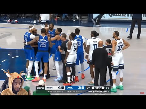 FlightReacts To TIMBERWOLVES at MAVERICKS Christmas FULL GAME HIGHLIGHTS | December 25, 2024!