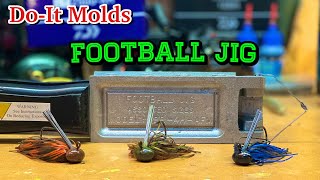 Do-It Molds Football Jig | Do-It Molds | How To Make A Football Jig | Tackle Making