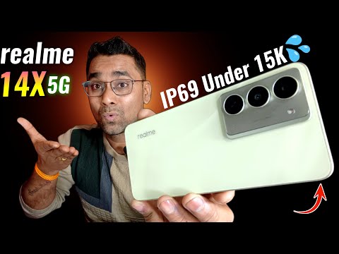 realme 14X 5G First Look 🔥 India's First IP69 Rating Mobile Under 15k ?