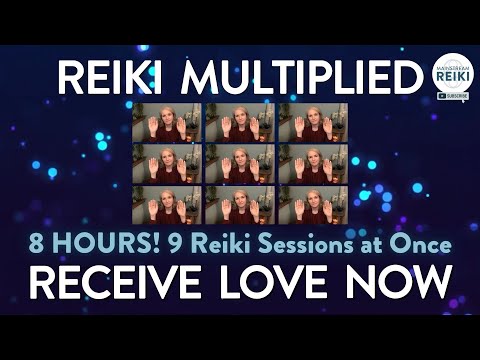 8-Hours and 9 Reiki Sessions at Once! 💕 Receive Love Now - Perfect for Sleeping or Working