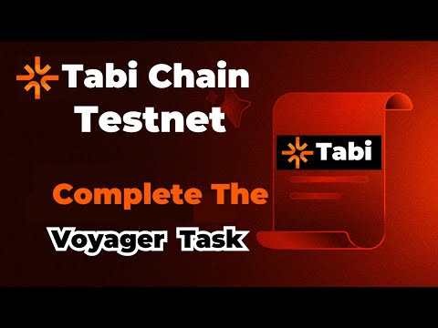 How To Complete Tabi Voyage II Task || Tabi Testnet Voyager II #tabiairdrop #tabitestnet #tabi