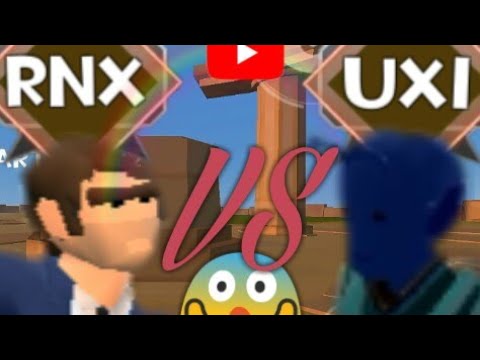 [RNX] VS [UXI] fight rocket royale