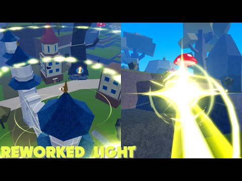 [Blox Fruits] Reworked Light v2 Showcase