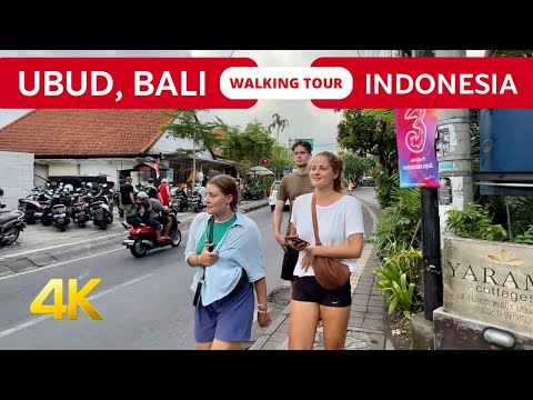 Ubud Bali 🇮🇩 Indonesia 2023 Walking tour [4k]