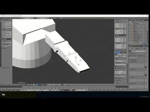 Part 3 of Module 1: Getting Started  Intro to Blender Video 5 Modelling 3