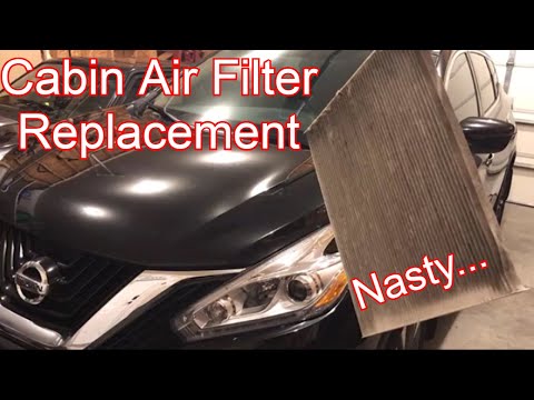 Nissan Murano Cabin Air Filter Replacement