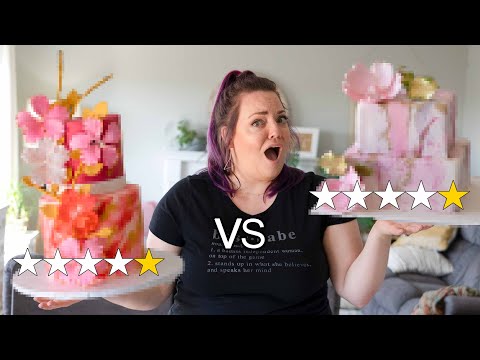 I Ordered WEDDING Cakes from 1 VS 1 STAR BAKERIES!