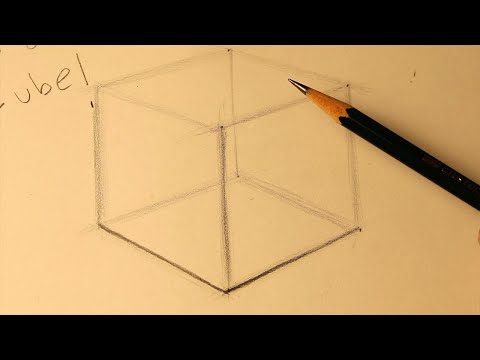 THE BEST Way to Draw a Cube Like a Pro!