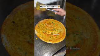 Mysore Masala Dosa 🤤 #dosa #streetfood #trending #shorts #youtubeshorts #ytshorts #viral #food