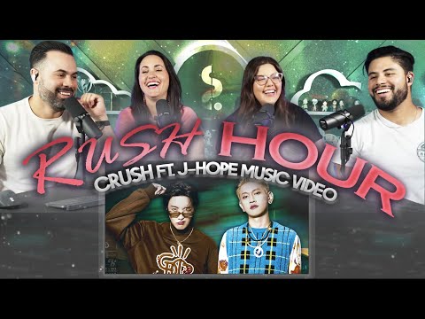 Crush Rush Hour ft J-Hope MV" - Reaction - Miss that HOBI energy 🔥 | Couples React