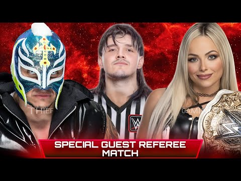 WWE 2K24 • Special Guest Referee Match - Rey Mysterio VS Liv Morgan | WWE