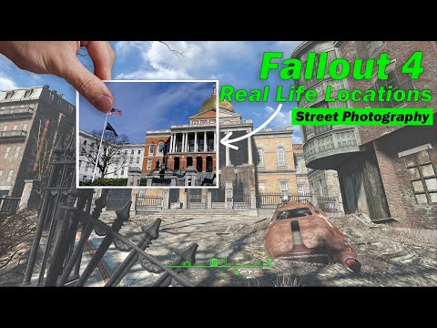 Fallout 4 Real Life Locations Compare | Street Photography