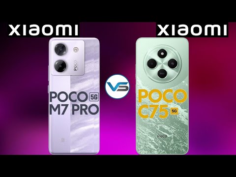 Poco M7 Pro 5G VS Poco C75 5G  | Poco C75 5G VS Poco M7 Pro 5G