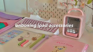 unboxing new ipad accessories 🎐 | cute and aesthetic haul