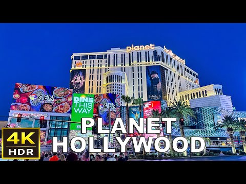 [4K HDR] Planet Hollywood Las Vegas Walking Tour | 2024 | Las Vegas Strip