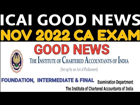 | ICAI Latest Announcement | CA Foundation | Intermediate | Final |