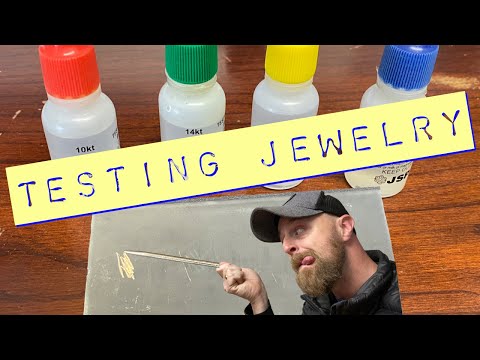 Jewelry Testing Demonstration & How You Price Them To SELL!