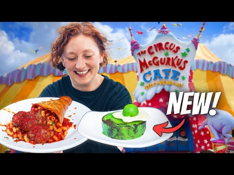 We Ate EVERYTHING at Universal's Circus McGurkus