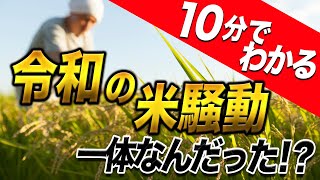 【10分でわかる！】令和の米騒動とは一体何だったのか！？