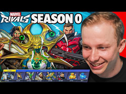 EVERYTHING In The Marvel Rivals Season 0 BATTLE PASS!