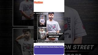 Black Printed T-Shirt in Shalimar Garden Extension 2 - Fashion Street🤩😱#ytshorts #youtubeshorts