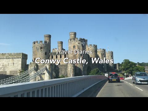 Day trip to Wales 🏴󠁧󠁢󠁷󠁬󠁳󠁿 Driving to Conwy Castle from Chester, UK | Part 1