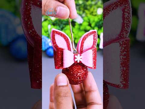 DIY Christmas Ornaments🎄Xmas Tree Decoration Ideas #shorts #christmas #craft #decor #diy